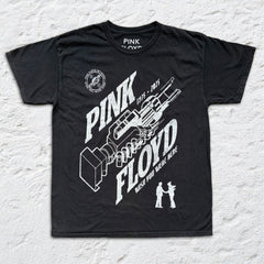 Pink Floyd - Robot Hands - Black Vintage T-shirt