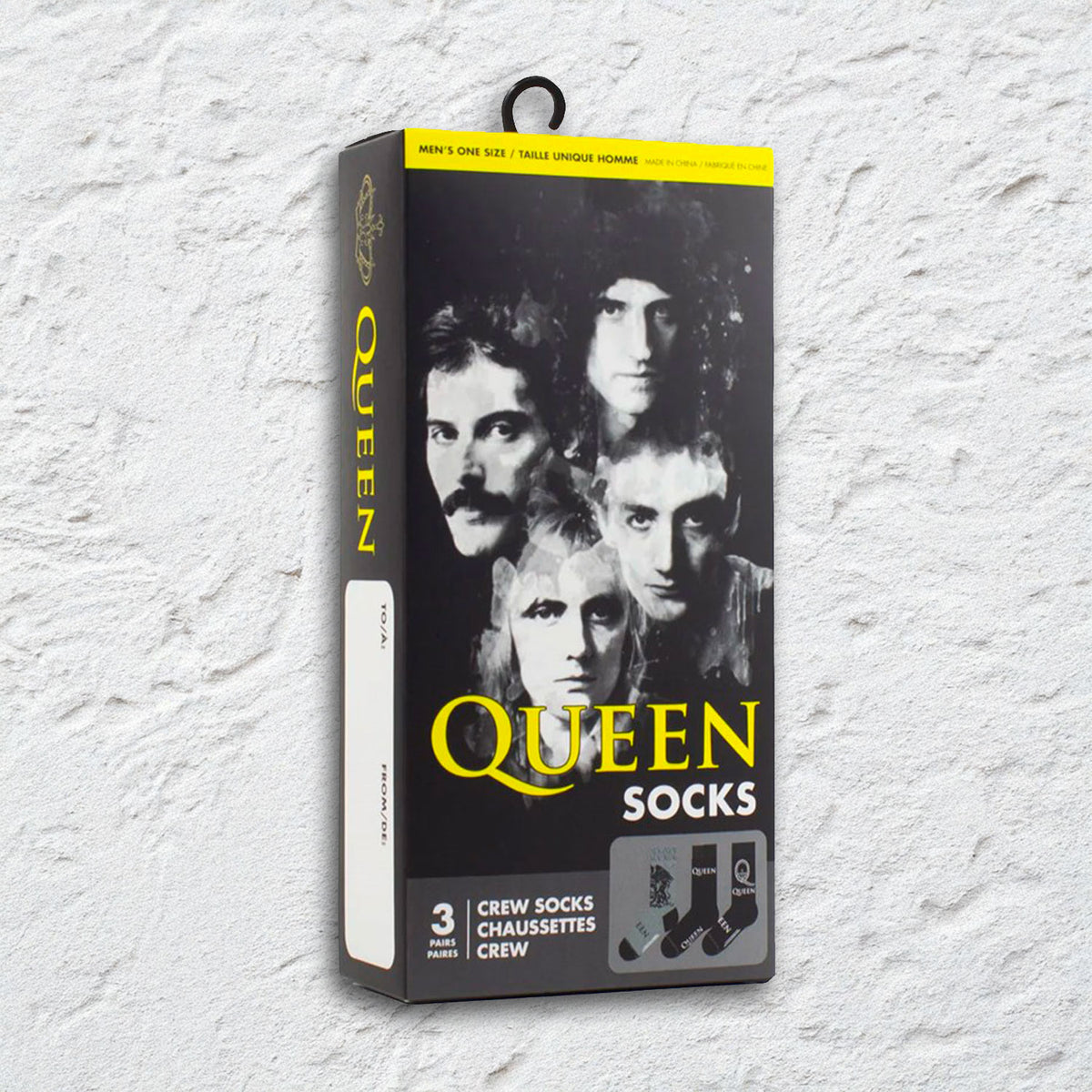 Queen Socks - 3 Pair Gift Box