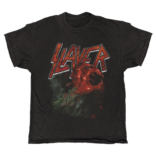 Slayer - Blood Hand - Vintage Wash Black T-shirt