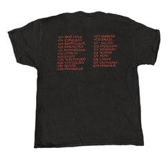 Slayer - Grave Tour - Black Vintage T-shirt