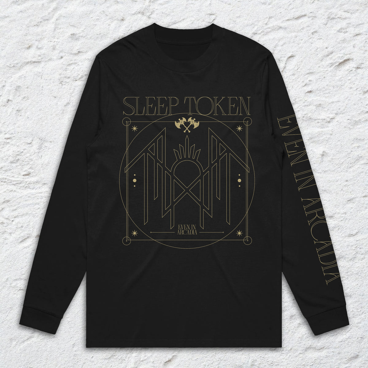 Sleep Token - Arcadia Fine Lines - Black Longsleeve