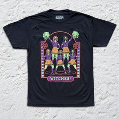 Steven Rhodes - Salem Cheerleaders - Black Garment-dyed T-shirt