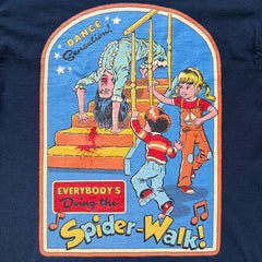 Steven Rhodes - Doing The Spider-walk - Navy T-shirt