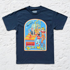 Steven Rhodes - Doing The Spider-walk - Navy T-shirt