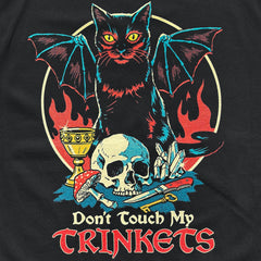 Steven Rhodes - Trinkets - Black Garment-dyed T-shirt