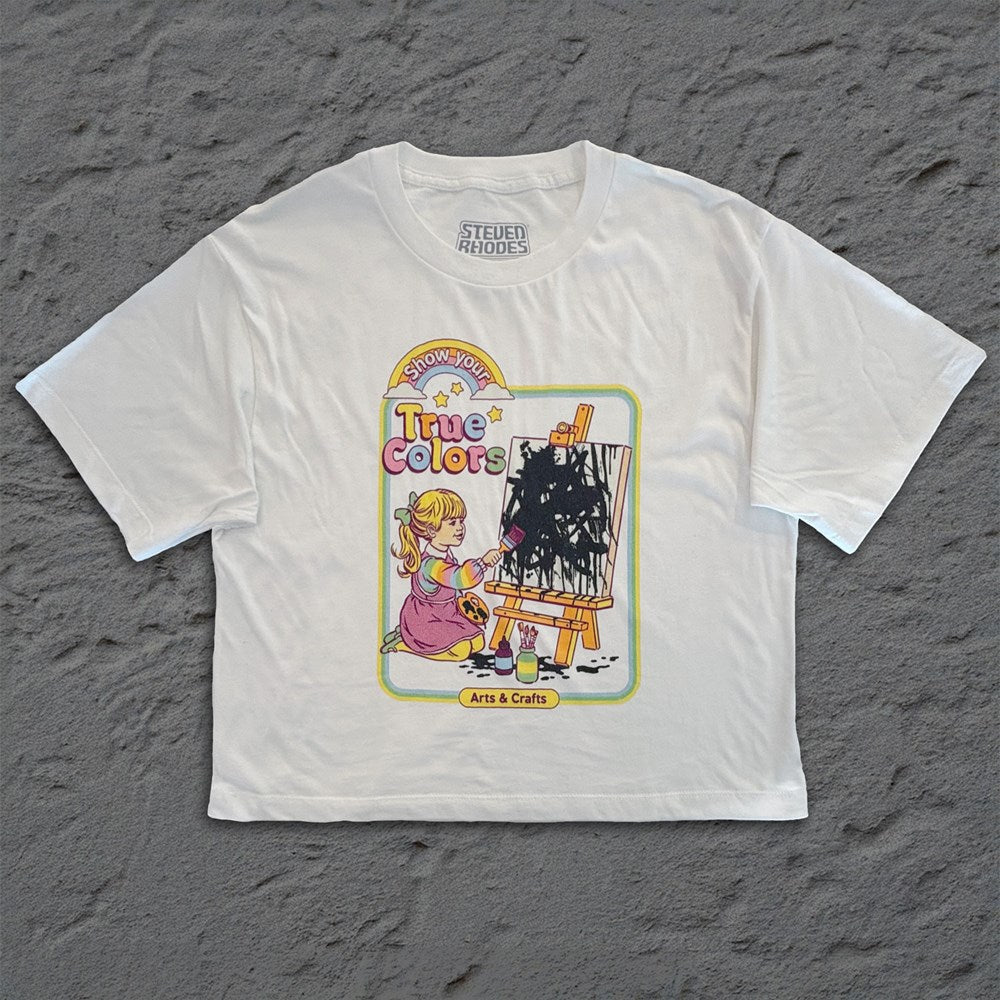 Steven Rhodes - True - Womens White Crop