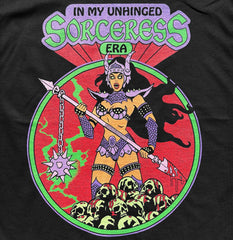 Steven Rhodes - Unhinged Sorceress - Black T-shirt