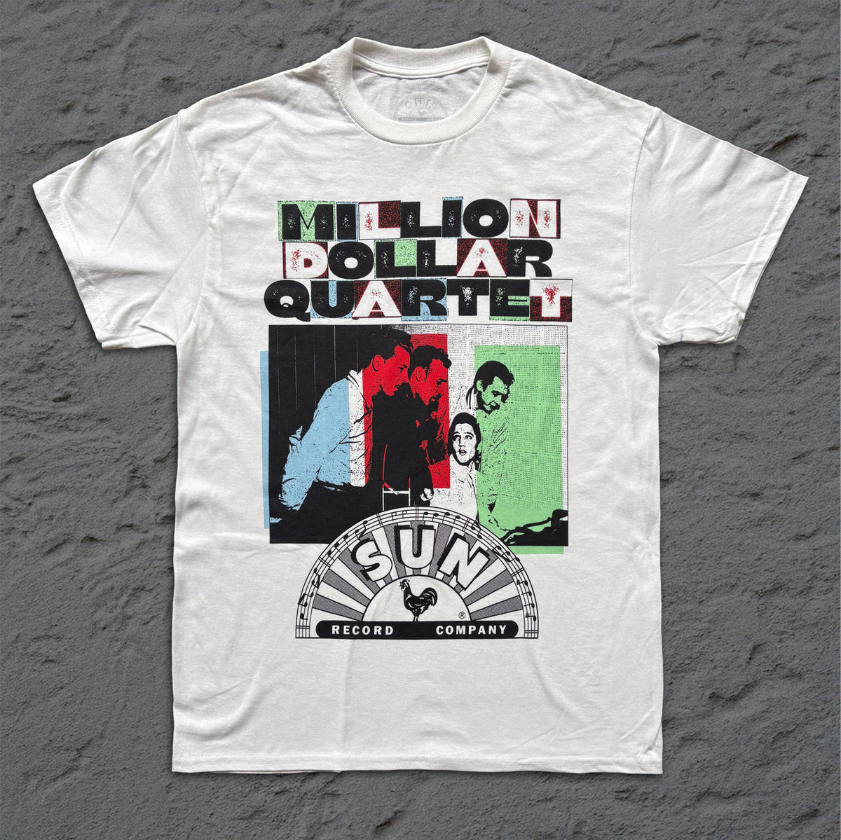 Sun Records x Million Dollar Quartet - White T-shirt
