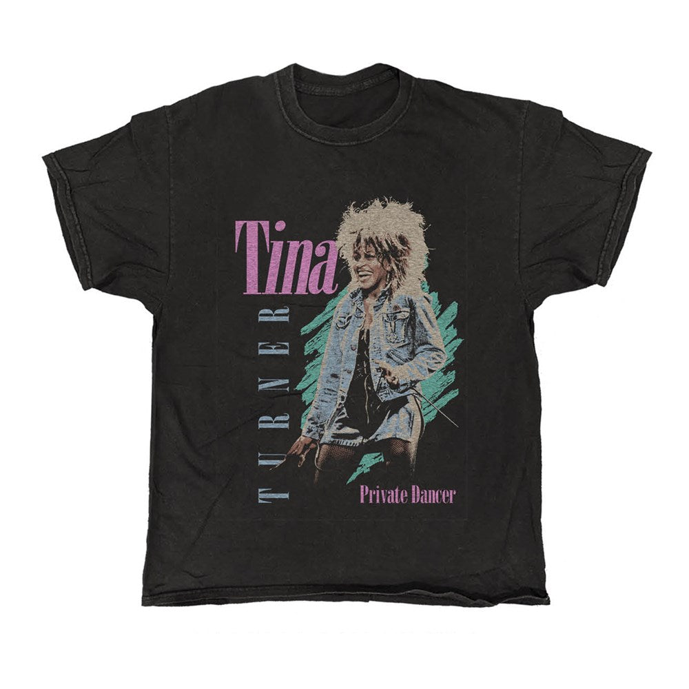 Tina Turner - Private Dancer - Black Vintage T-shirt