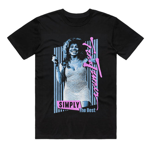 Tina Turner - Simply The Best - Black T-shirt