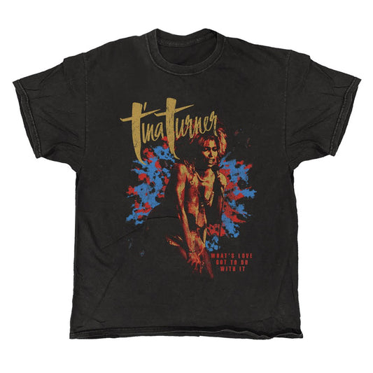 Tina Turner - What's Love Got To Do With It- Black Vintage T-shirt