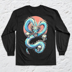 Trivium - Rising Sun Dragon - Black Longsleeve