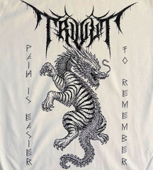 Trivium - Tiger Dragon - Faded Cream T-shirt