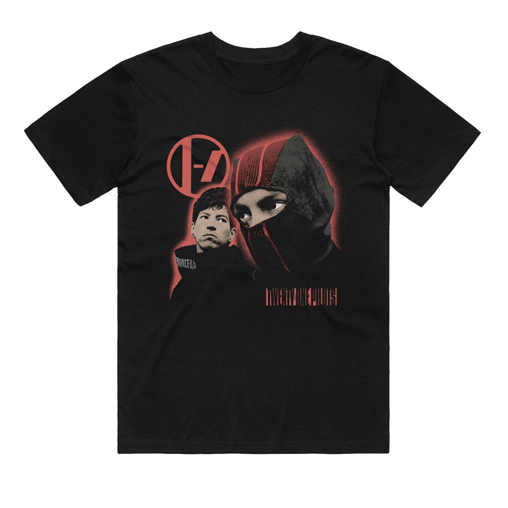 Twenty One Pilots - Balaclava - Black T-shirt