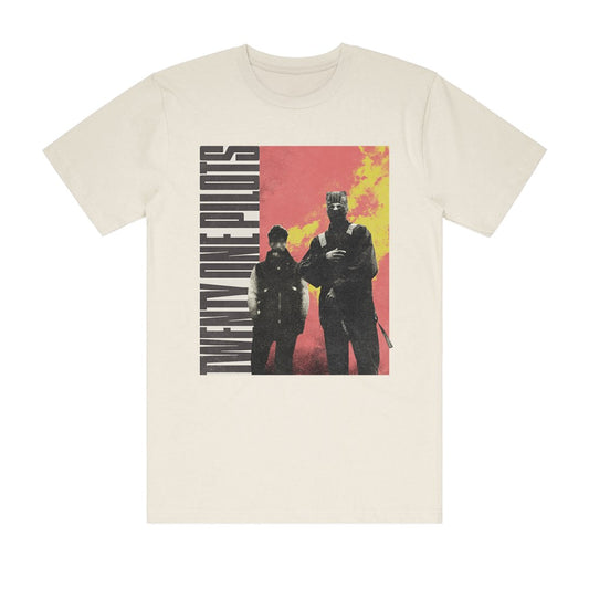 Twenty One Pilots - Clancy Vertical - Ecru T-shirt