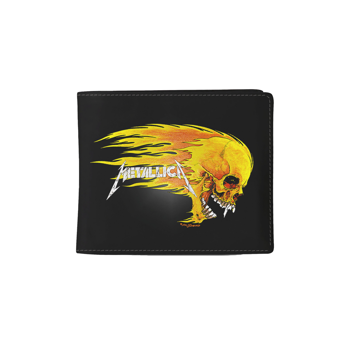 Metallica Wallet - Pushead Flame