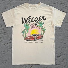 Weezer - Beverly Hills - Natural T-shirt