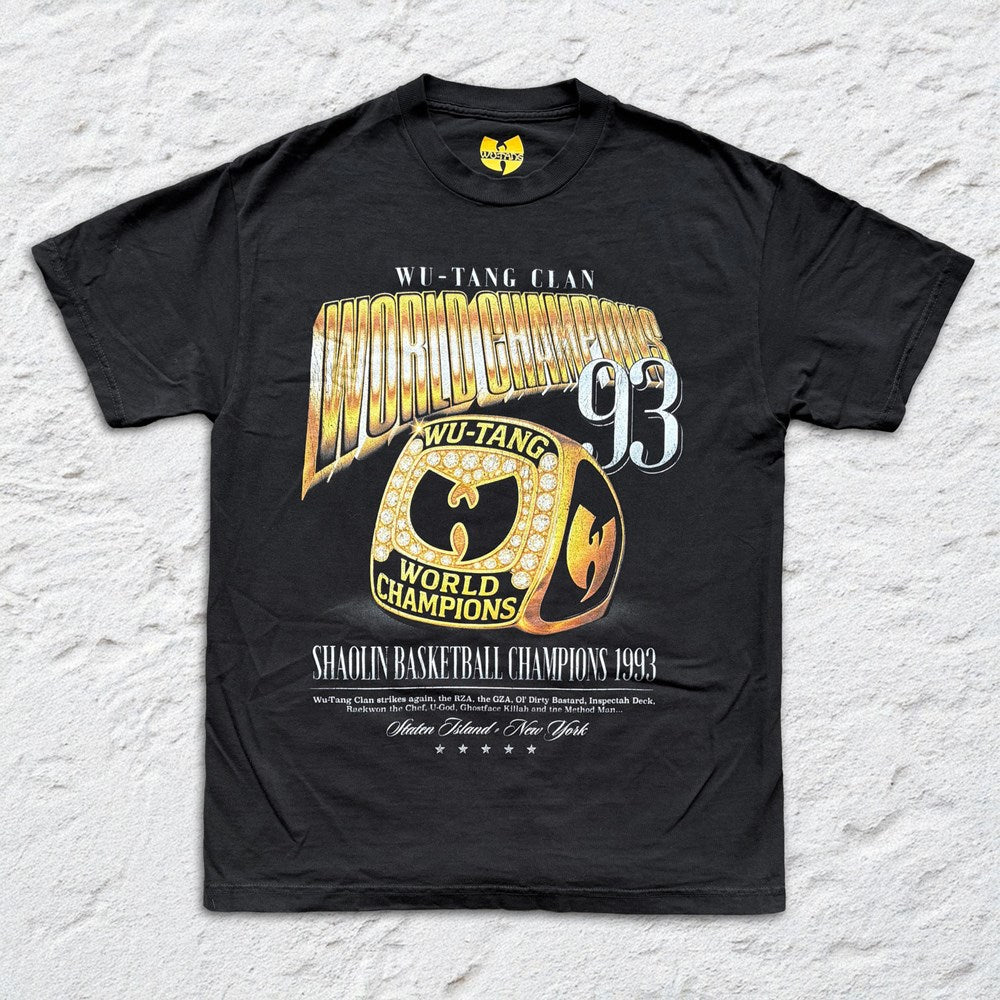 Wu-Tang Clan - Champions Ring - Black T-shirt