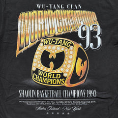 Wu-Tang Clan - Champions Ring - Black T-shirt