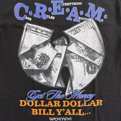 Wu-Tang Clan - Cream Dollar - Black T-shirt