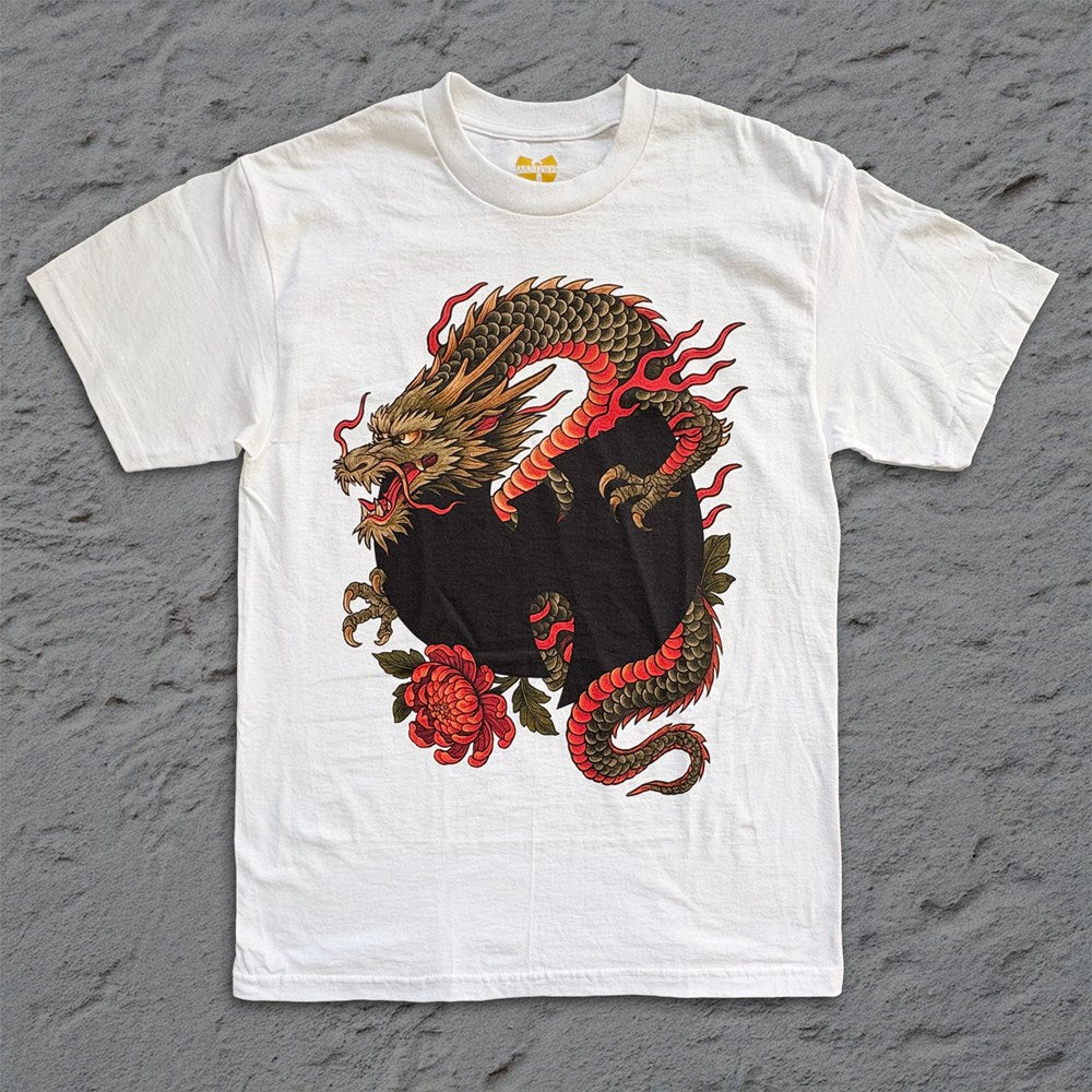 Wu-Tang Clan - Dragon - White T-shirt