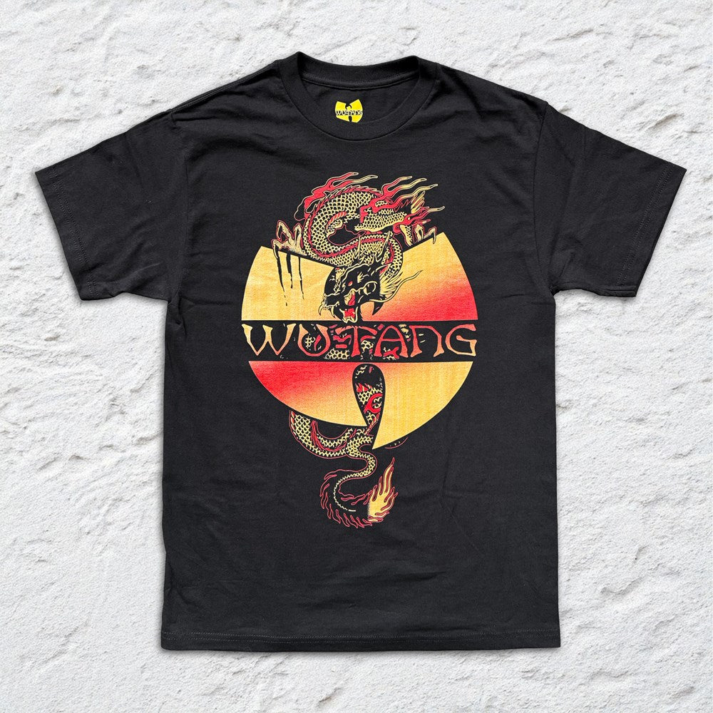 Wu-Tang Clan - Golden Dragon - Black T-shirt