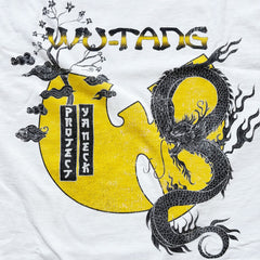 Wu-Tang Clan - Protect Ya Neck Oriental - White Vintage T-shirt