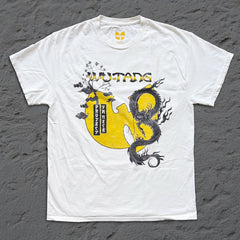 Wu-Tang Clan - Protect Ya Neck Oriental - White Vintage T-shirt