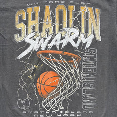 Wu-Tang Clan - Shaolin Swarm - Faded Black T-shirt
