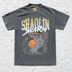 Wu-Tang Clan - Shaolin Swarm - Faded Black T-shirt