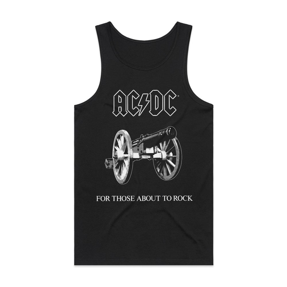 AC/DC - About to Rock - Black Tank