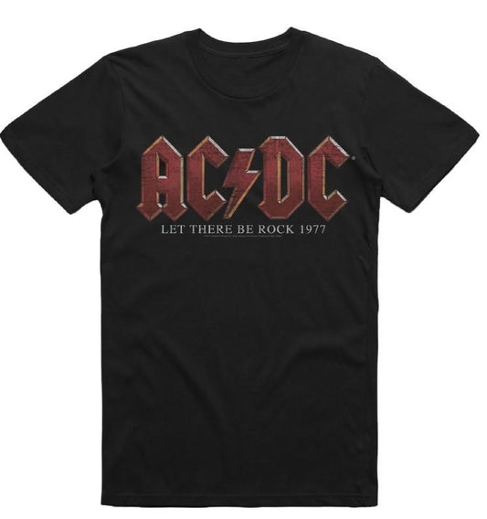 AC/DC - Let There Be Rock Black T-shirt