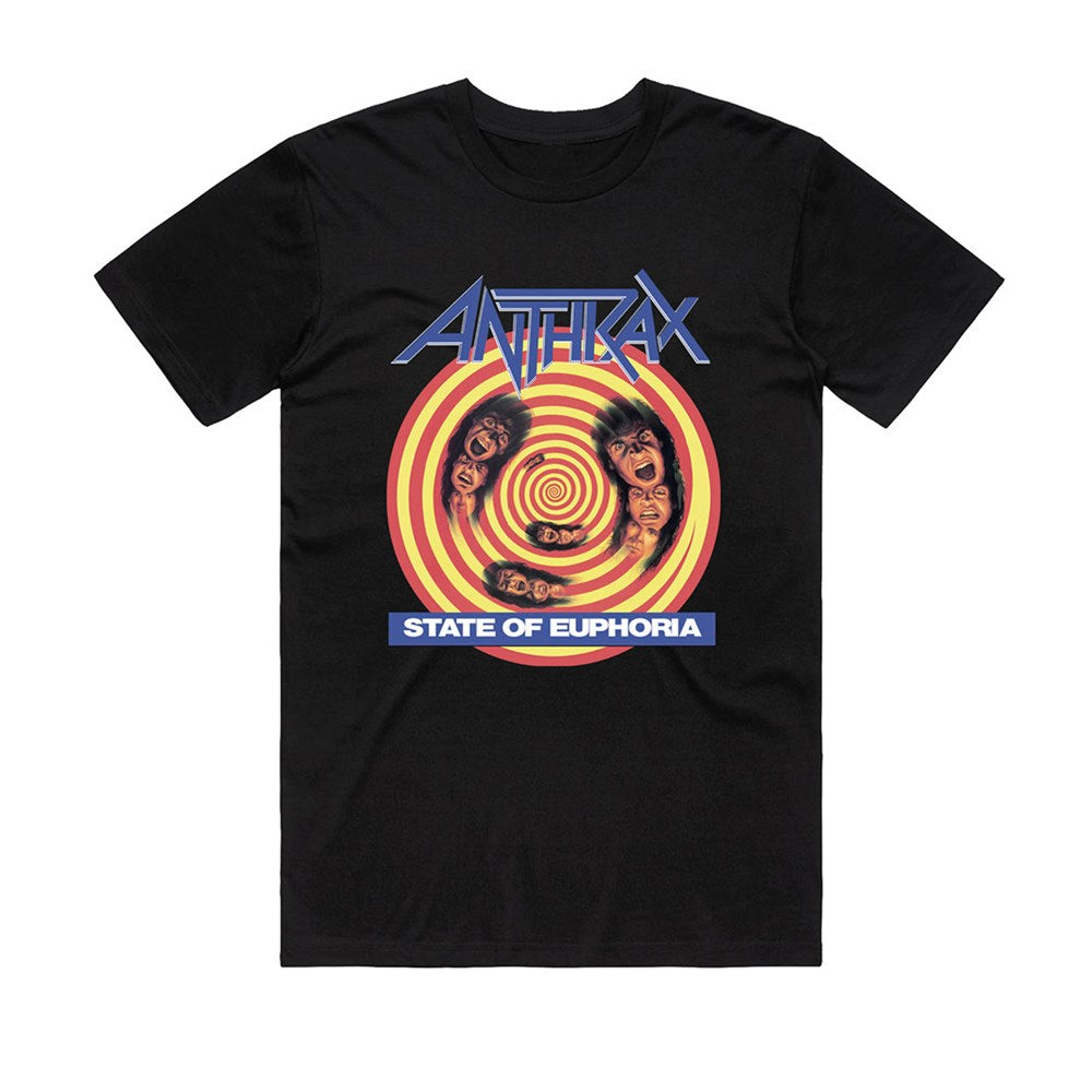 ANTHRAX - SOE Spiral - Black T-shirt