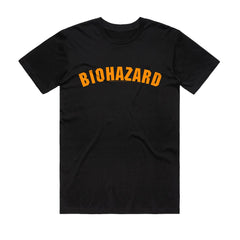 Biohazard - College - Black T-shirt