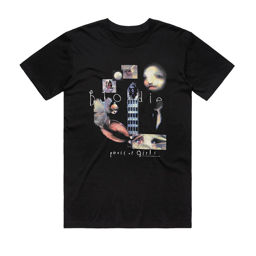 Blondie - Panic of Girls Tour T-shirt 2010 - Black (Limited Tour Item)