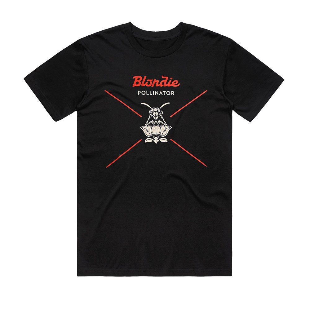 Blondie - Pollinator Tour T-shirt 2017 - Black (Limited Tour Item)
