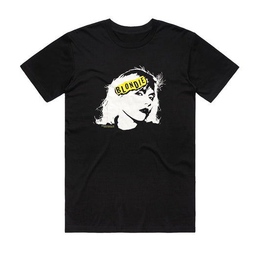 Blondie - Stencil Photo T-shirt - Black (Limited Tour Item)