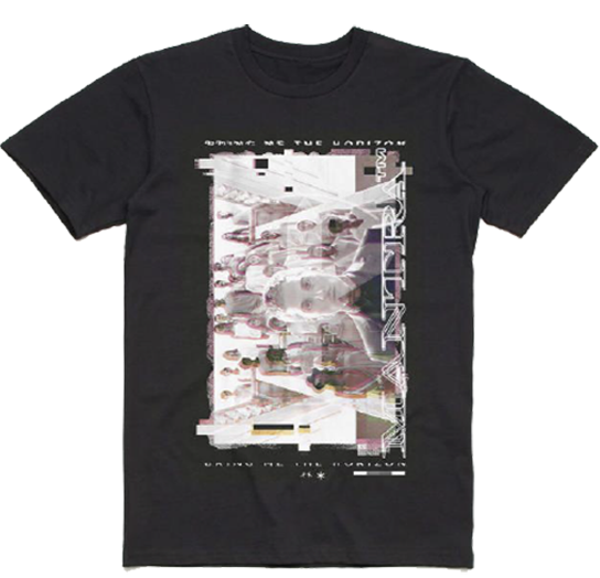 Bring Me The Horizon - 10 Mantra Cover Black T-shirt