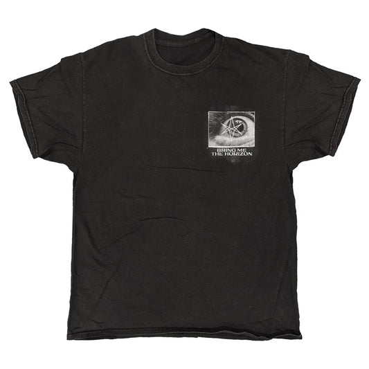 Bring Me The Horizon - Remain Calm - Vintage Wash T-shirt Black
