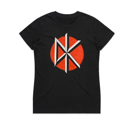 Dead Kennedys - Logo Tour Womens T-shirt 2014 - Black (Limited Tour Item)