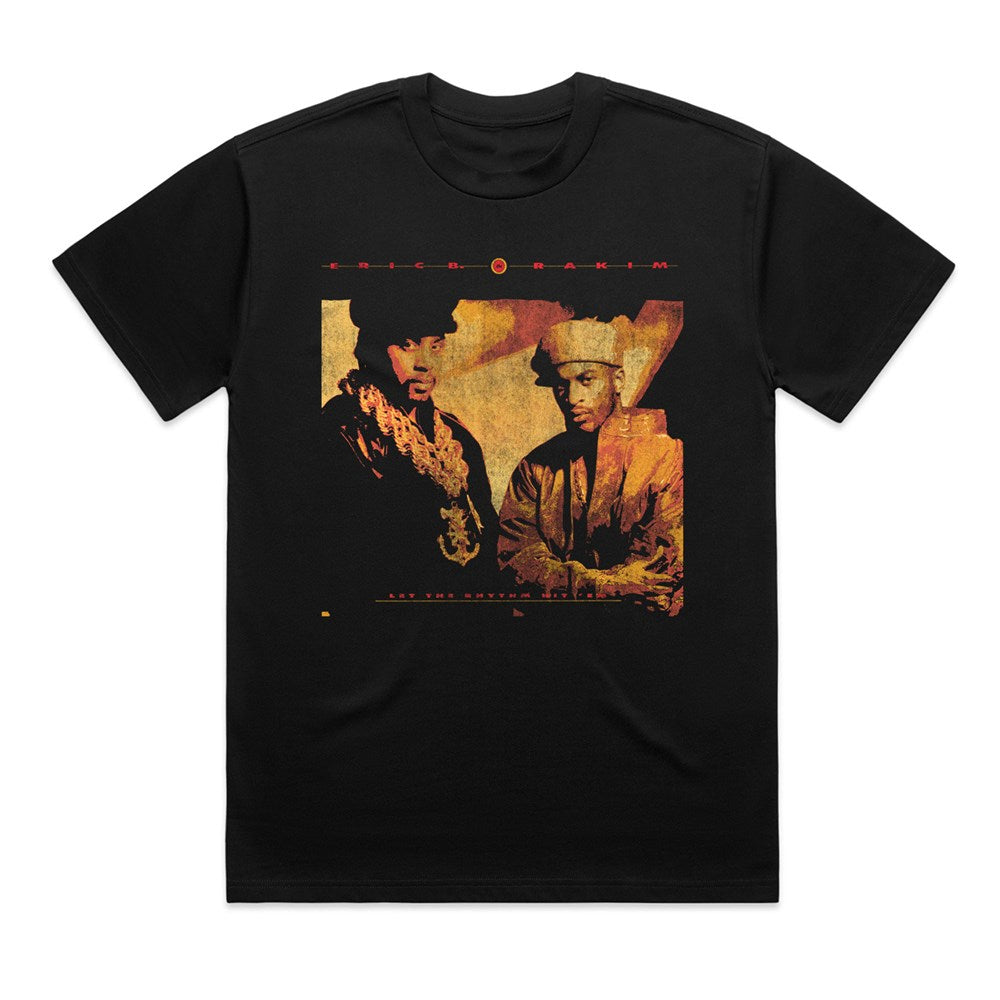 Eric B & Rakim - Rhythm - Heavy T-shirt Black