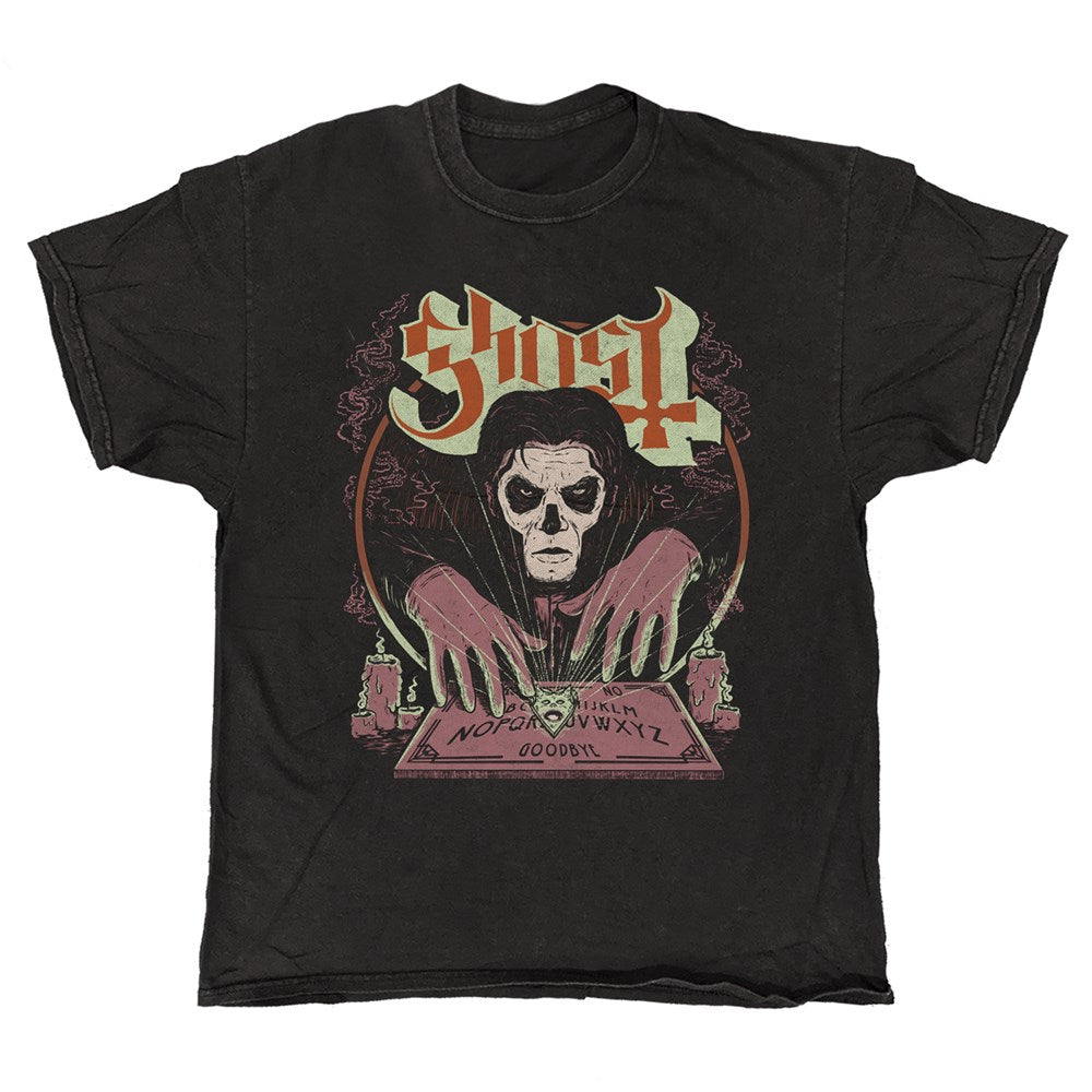 Ghost - Pastel Witchboard - Black Vintage Wash T-shirt