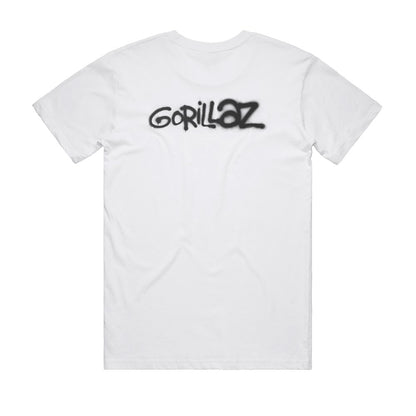 Gorillaz - Graffiti - T-shirt White