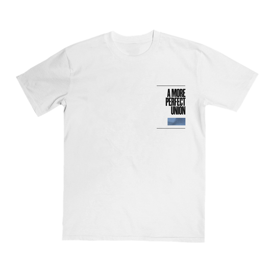 Gang of Youths - White A More Perfect Union Tee