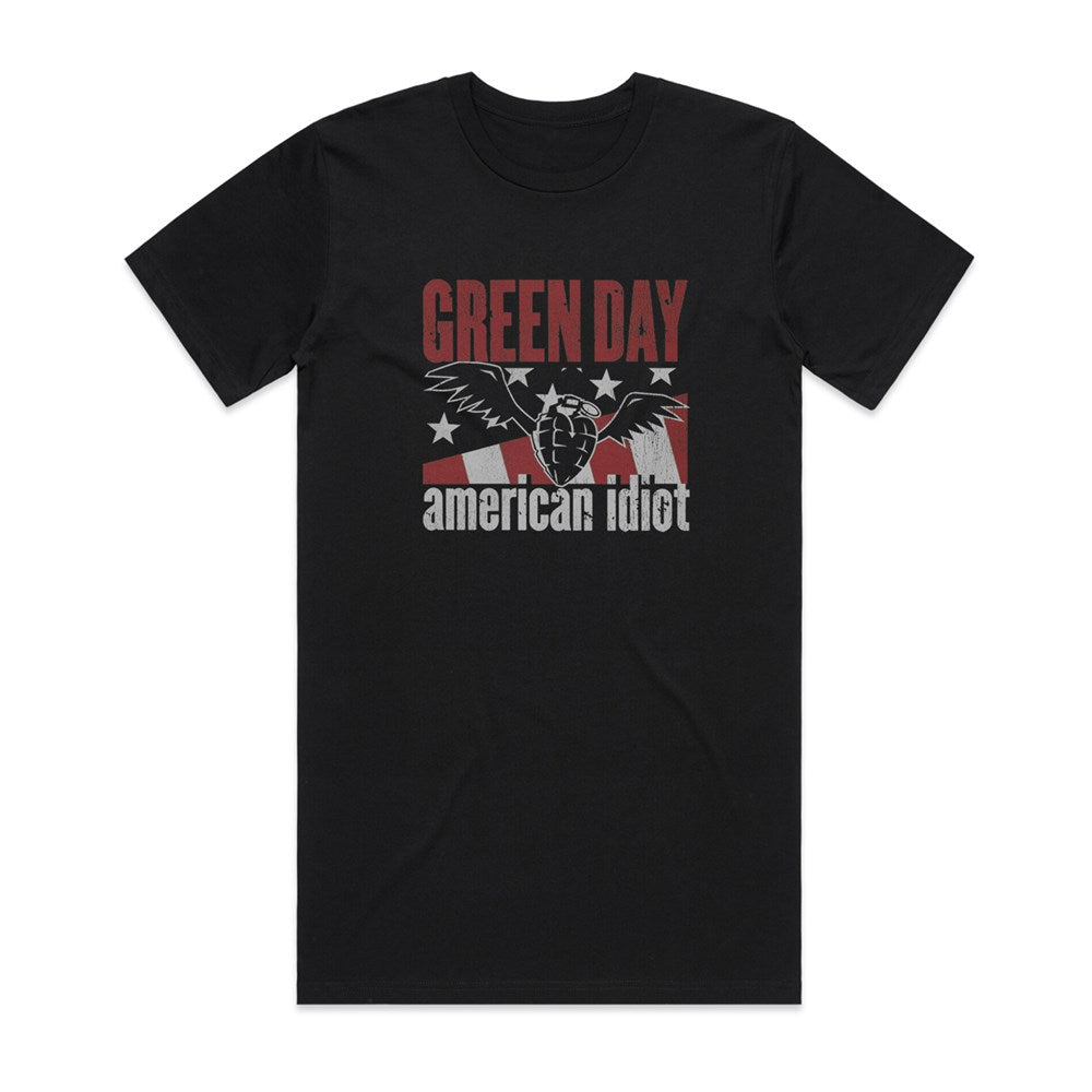 Green Day - American Idiot - Tall T-shirt Black
