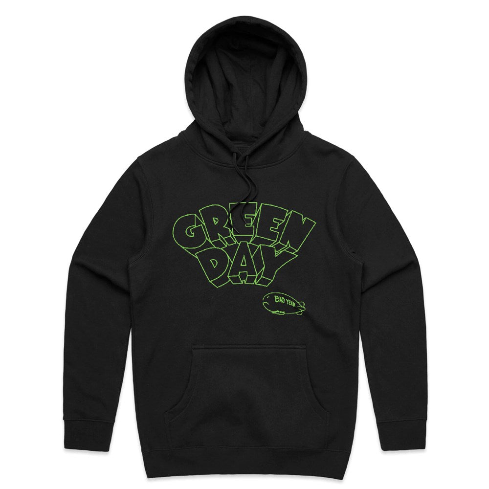 Green Day - Bad Year - Hoodie Black