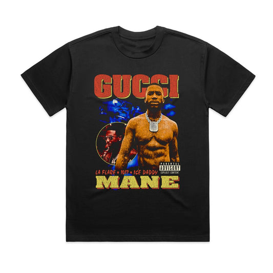 Gucci Mane - Advisory - T-shirt Black