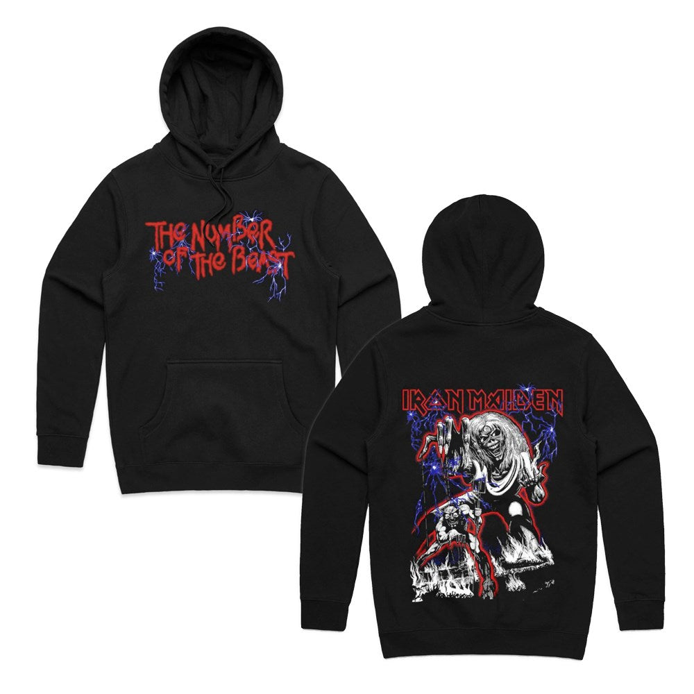 Iron Maiden - Electric Lightning - Hooded Sweatshirt