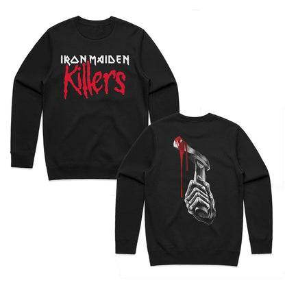 Iron Maiden - Killers Big Axe - Black Crewneck Sweater