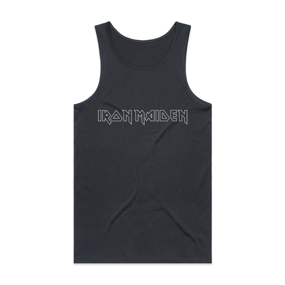 Iron Maiden - Outline Logo Black Tank - Official Merchandise Store